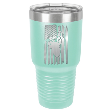 US Flag Design Tumbler